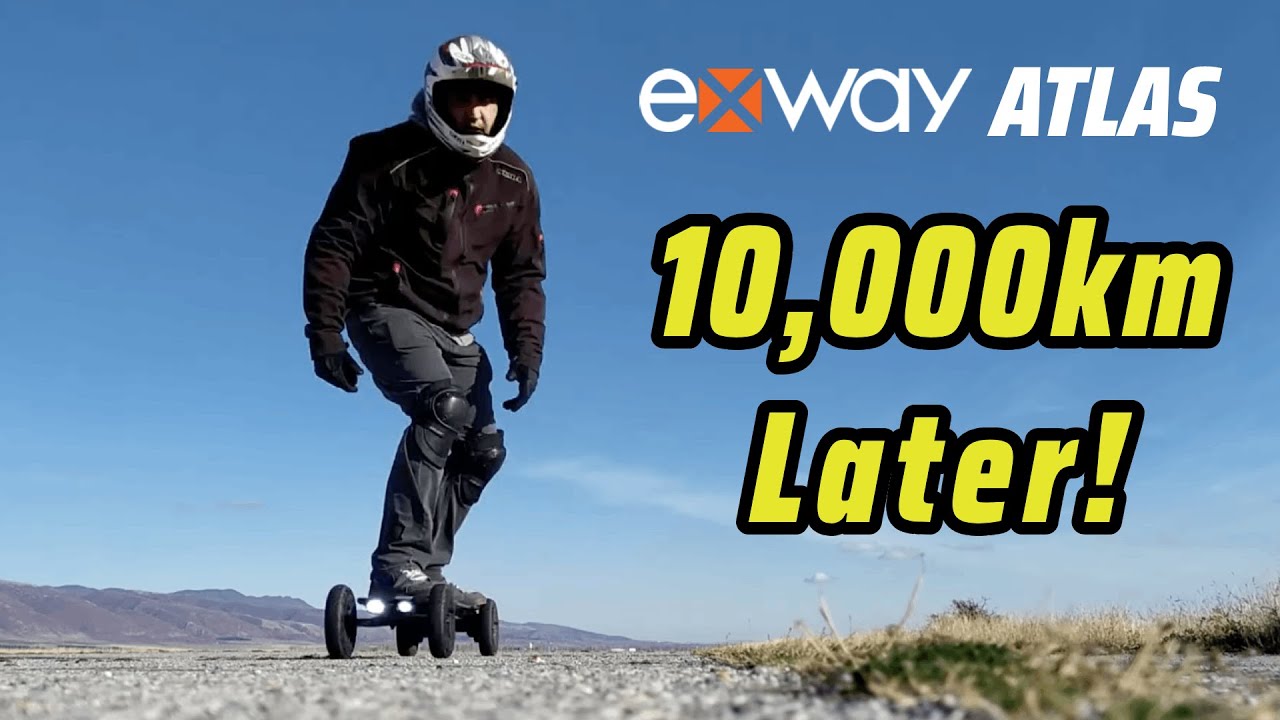 Exway Atlas -10,000km後のレビュー！(驚くべき結果）