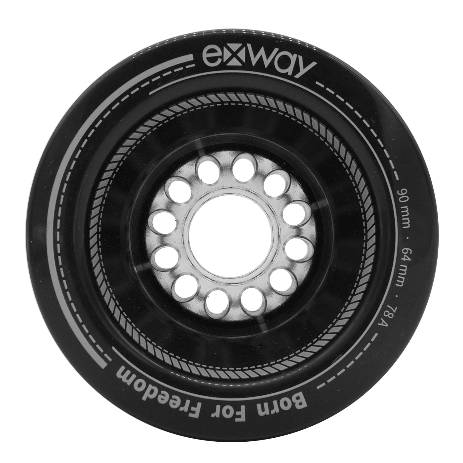 Exway 85/90mm フロントホイール＆リア